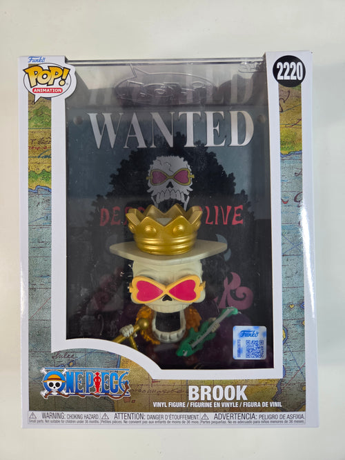 Brook ONE PIECE #2220 WANTED POSTER