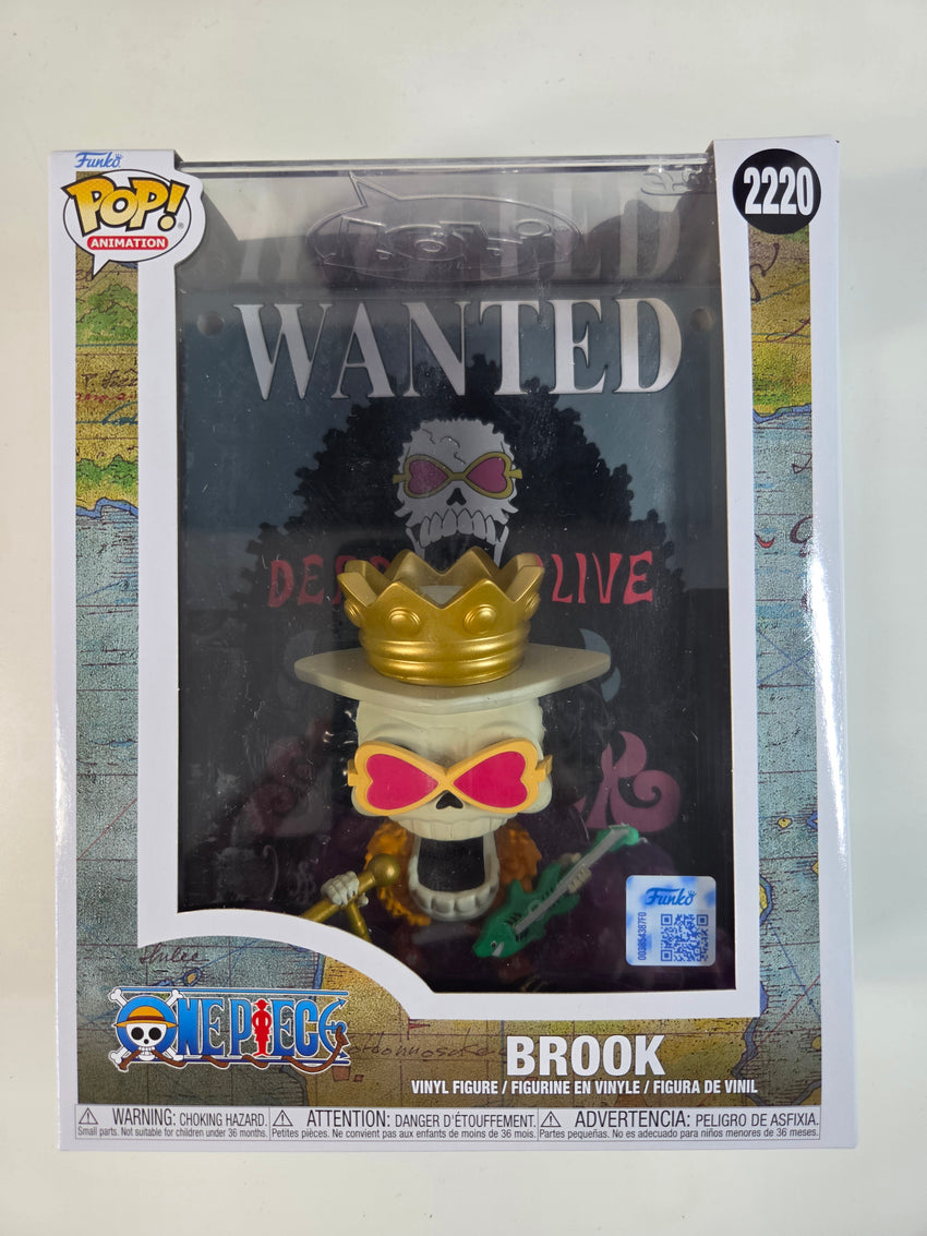 Brook ONE PIECE #2220 WANTED POSTER