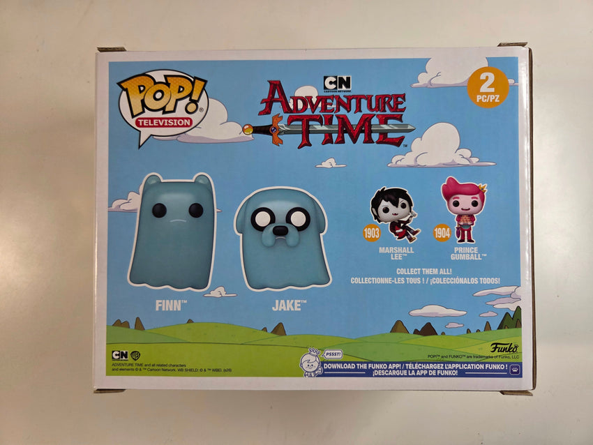 Finn and Jake 2 Pack# NYCC 2026 SHARED STICKER (GLOW IN THE DARK)